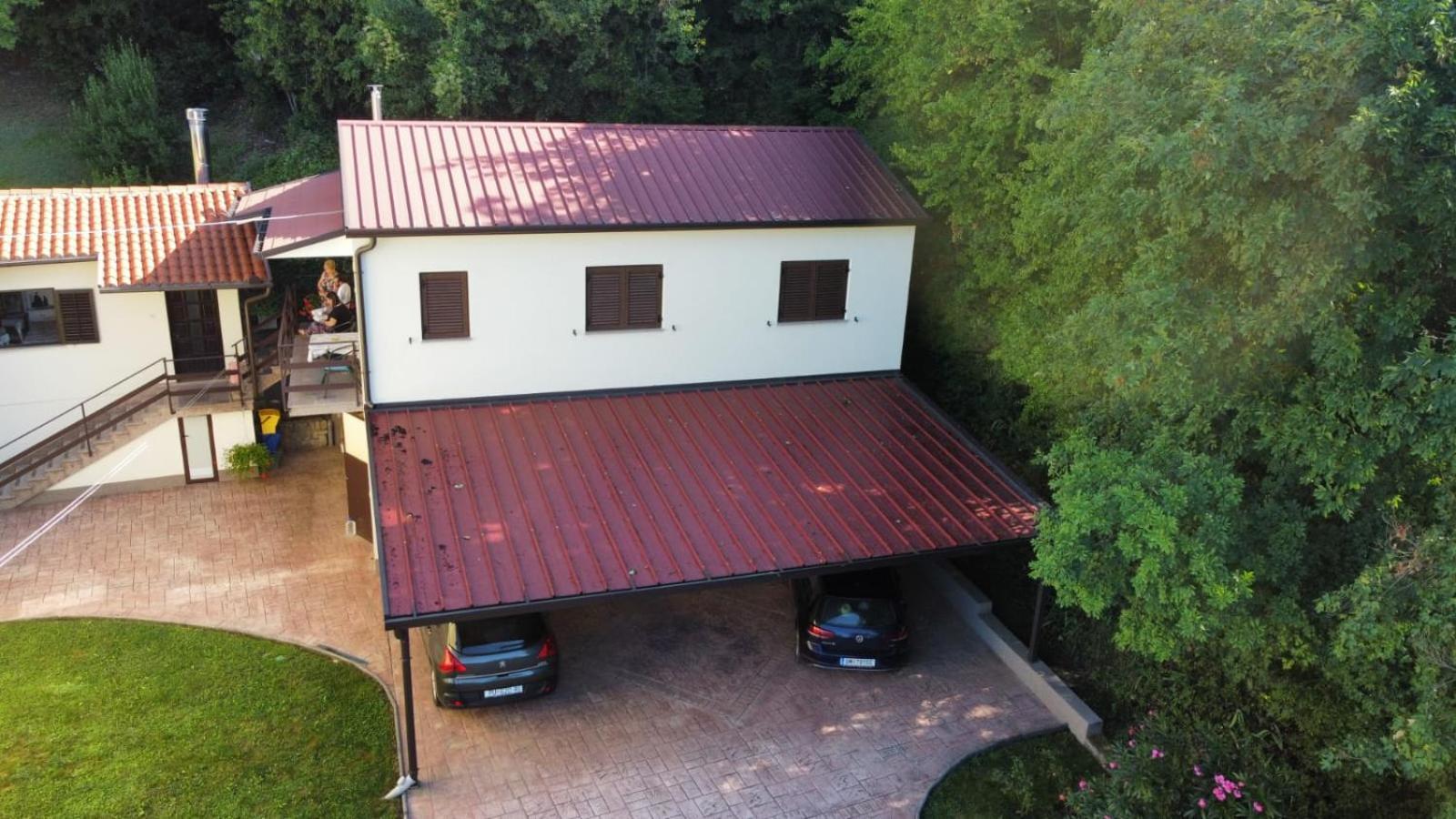 Apartman Koraca Roč Eksteriør billede